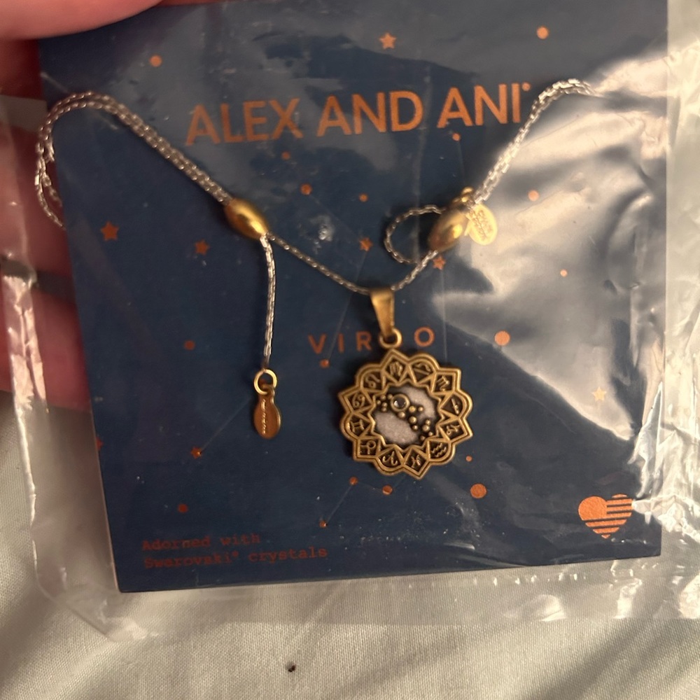Alex and ani Virgo necklace